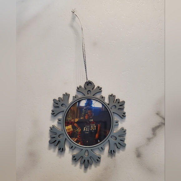 Metal Snowflake Christmas Ornament Custom Made - Picture 3 of 11